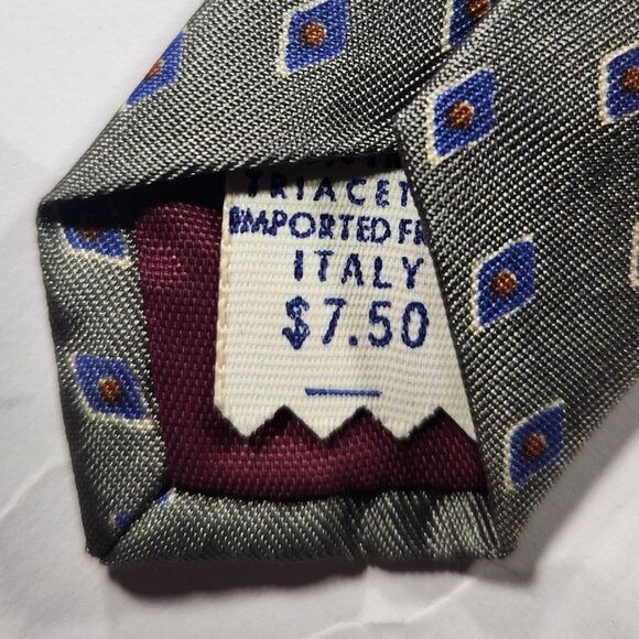 Vintage Kelly 1 Tie Made In Italy For Woodward & Lothrop office career - Picture 5 of 5